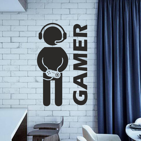 Gaming Gamer Wall Decal
