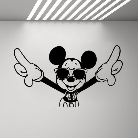 Cool Mickey Mouse Wall Decal