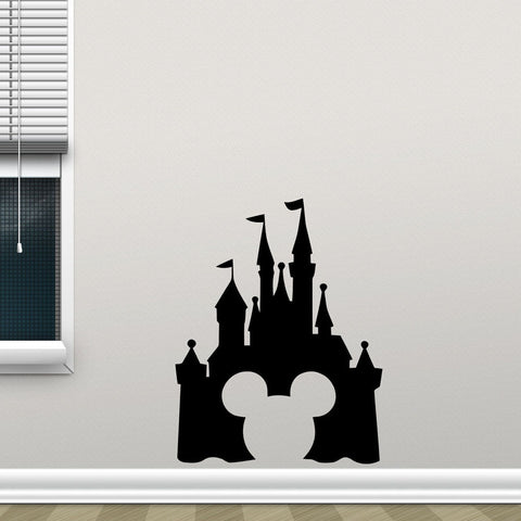 Castle Mickey Mouse Wall Decal